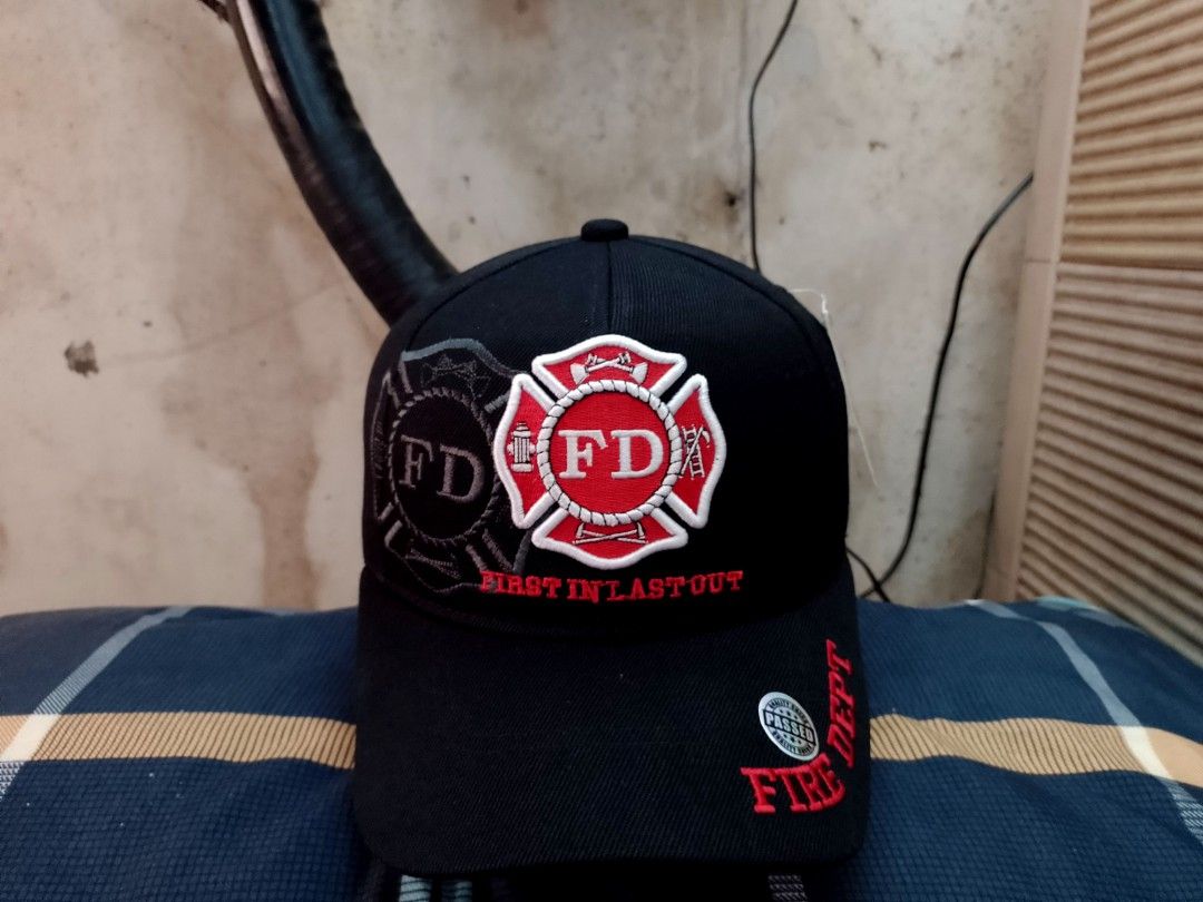 Fire Department Black Eagle By Ace Cap, Adjustable Velcro Cap Dad Hat (Category: Caps & Hats) located in San Mateo. Submitted by JmThriftCap_Ph (Listing ID 1278241864, Image 1). Description: PLEASE READ THE DESCRIPTION 👇 *Brandnew With Hangtag *Embroidered Designs *Perfect Gift For A Fire Fighter *Black Eagle By Ace Cap Brand *Genuine Merchandise *Adjustable Velcro *Dad Hat Cap *Adult One Size Fits *Structured Crown *Deep Fitting *10/10 Color Ra