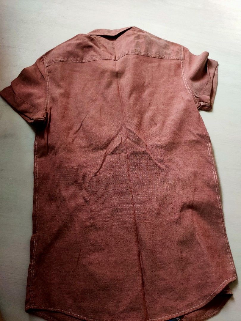 Mens fitted discount short sleeve shirts