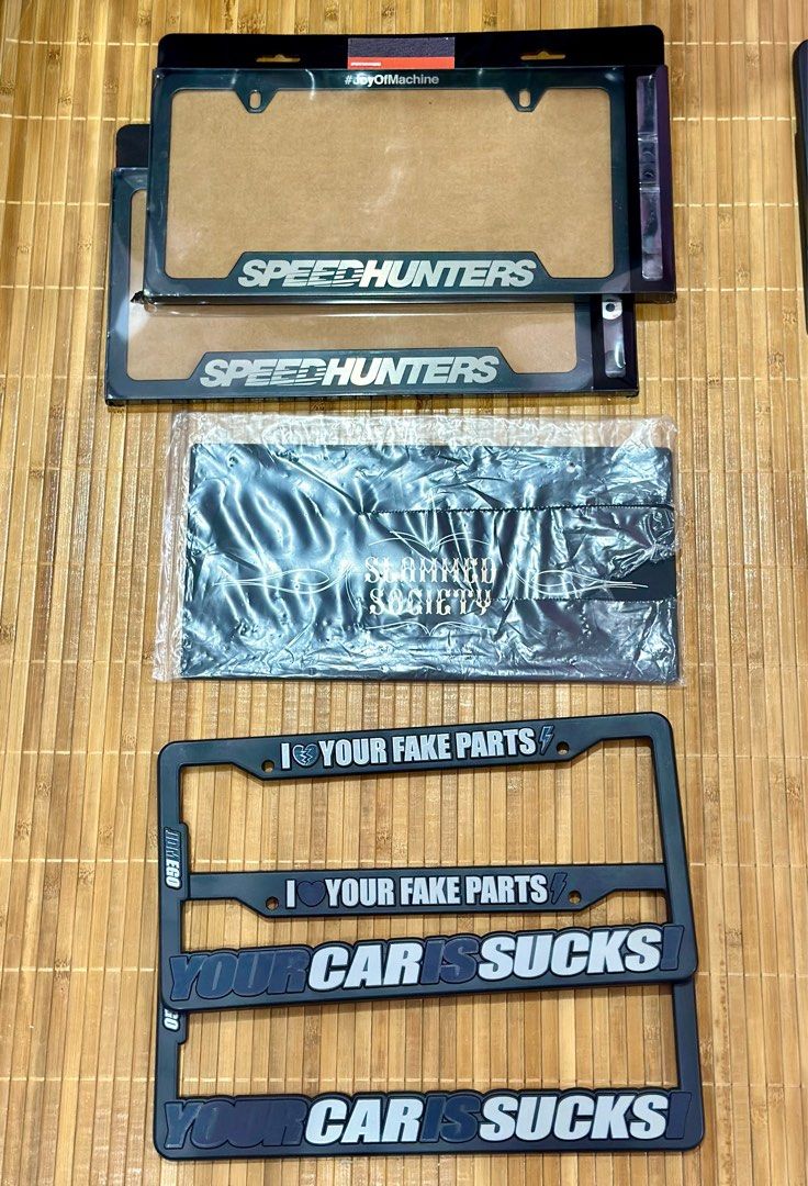 Frame Plate Number JDM EGO / HELLAFLUSH / ILLEST / Speedhunters, Auto