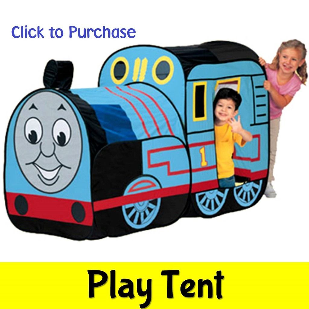 FREE DELIVERY Includes 12 Balls Mega Thomas Train Indoor Play Tent Children Toy Tent Tunnel House Boys Birthday Gift Xmas Present
