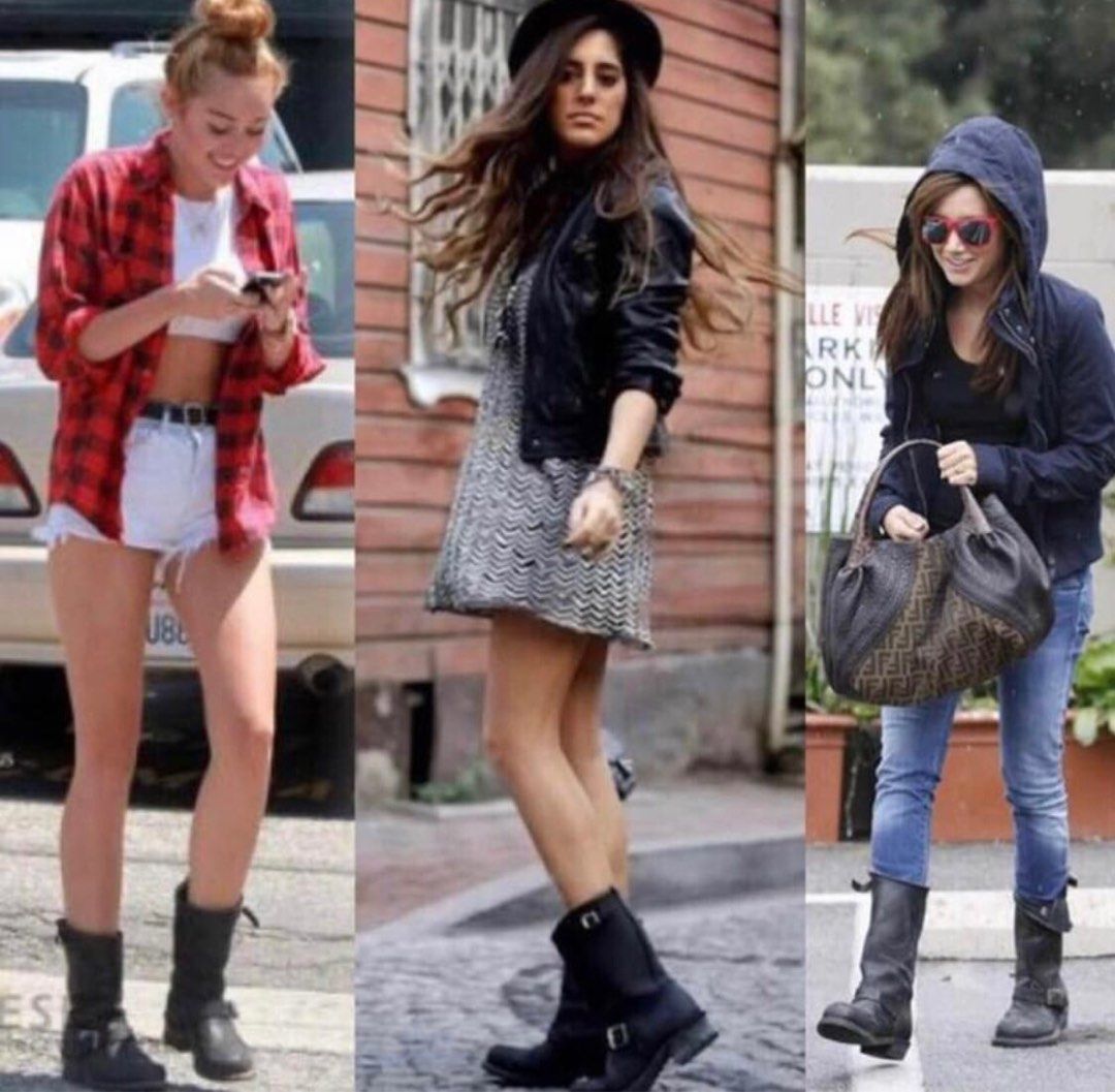 Womens frye shop engineer boots