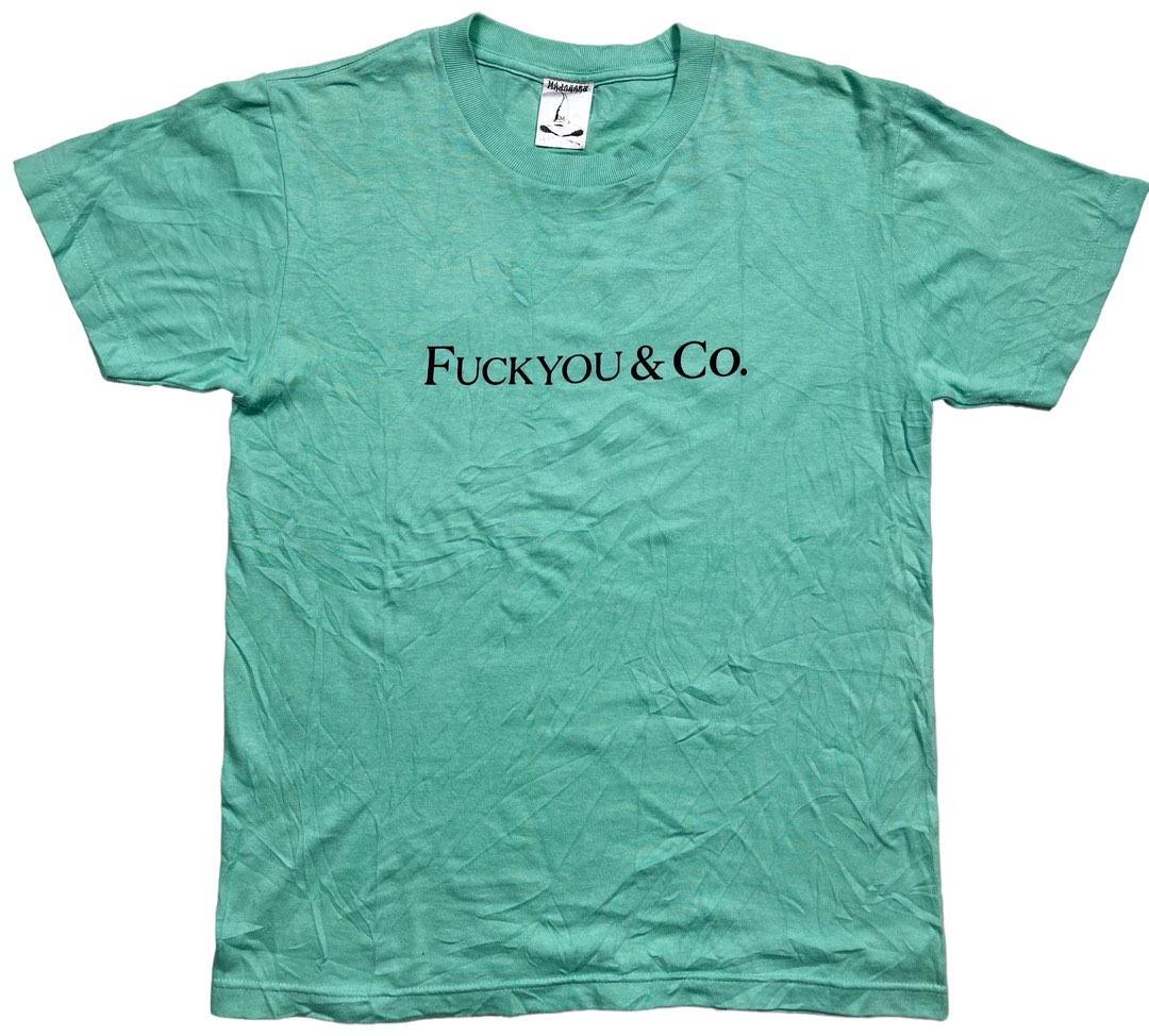 割引価格MAJOGARY FUCK YOU ＆ CO TEE M TRAVISカラー Tシャツ/カットソー(半袖/袖なし)