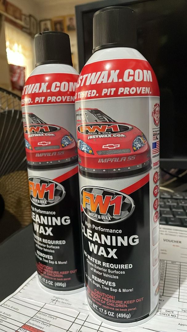 FW1 Cleaning Wax, Car Parts & Accessories, Maintenance Fluids and Filters  on Carousell