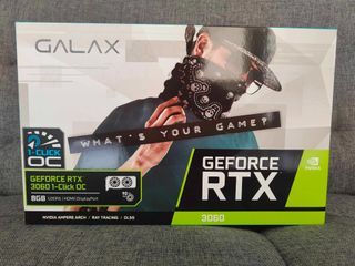 GALAX GeForce RTX™ 3060 OC   8GB GDDR6 128-BIT