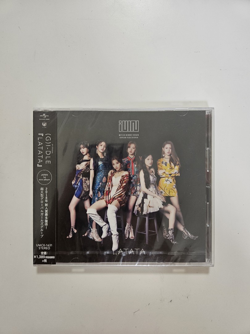 【空專】 G I Dle 《latata》日專 空專 書籍、休閒與玩具 收藏、紀念品 K Pop在旋轉拍賣