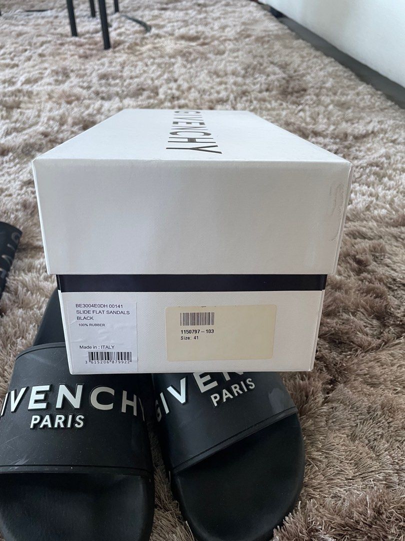 Givenchy sliders new arrivals size 3