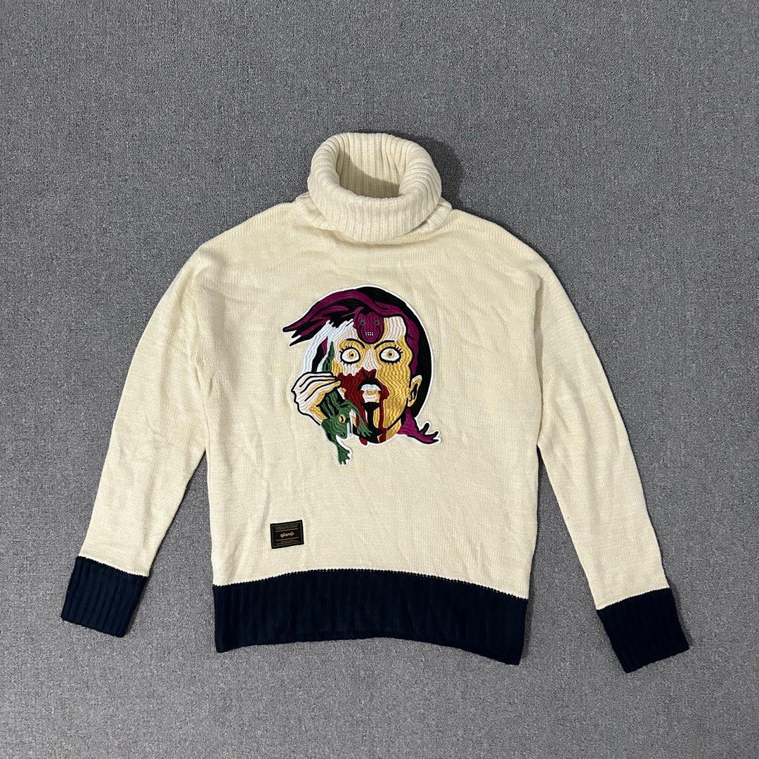Glamb by Jojo Collaboration Bizzare Adventure Knit Doppio Sweater