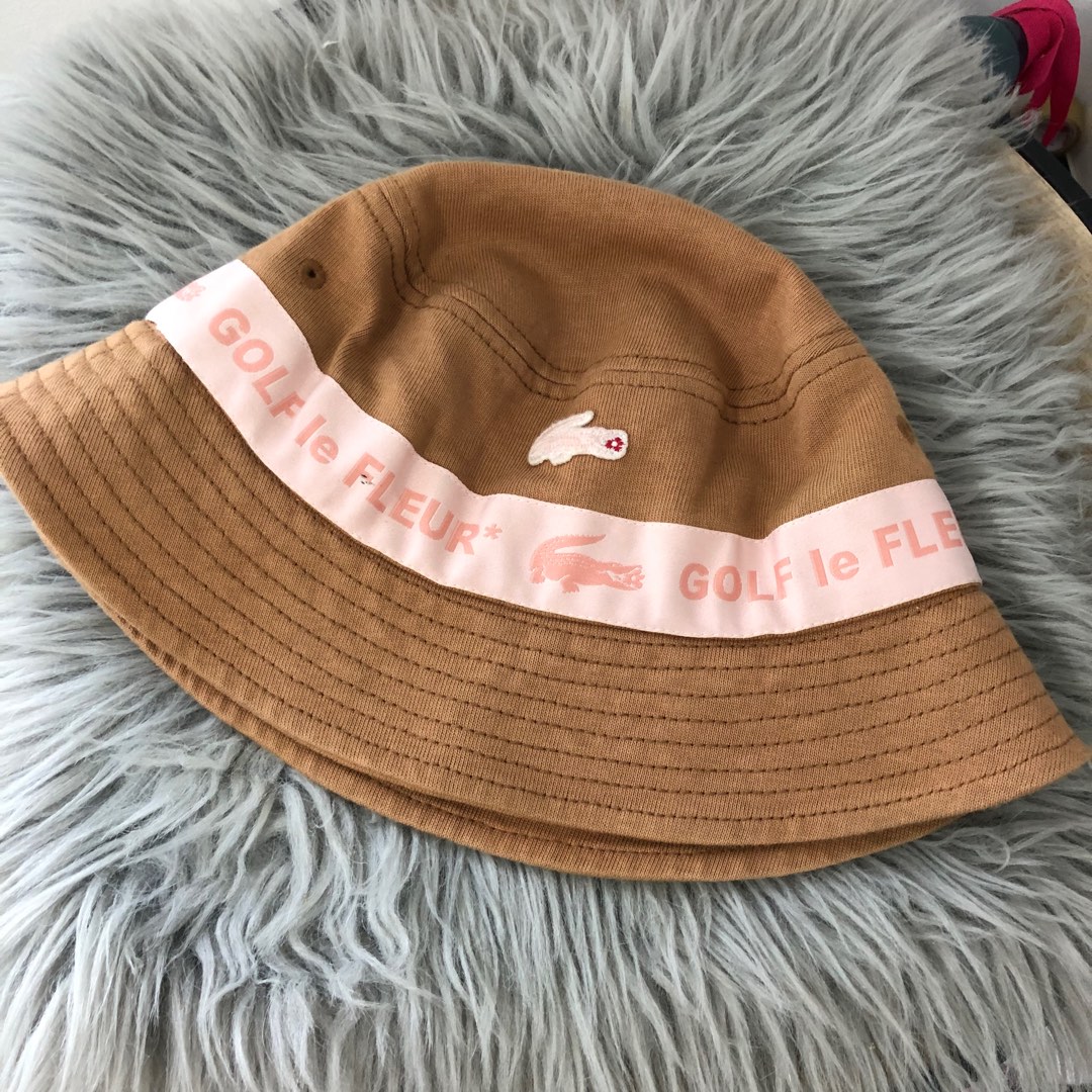 Lacoste golf le fleur bucket hat deals
