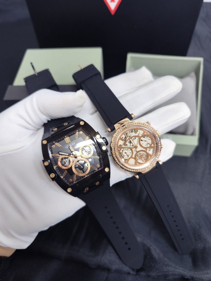 Guess Couple watch phoneix jam tangan couple Men s Fashion