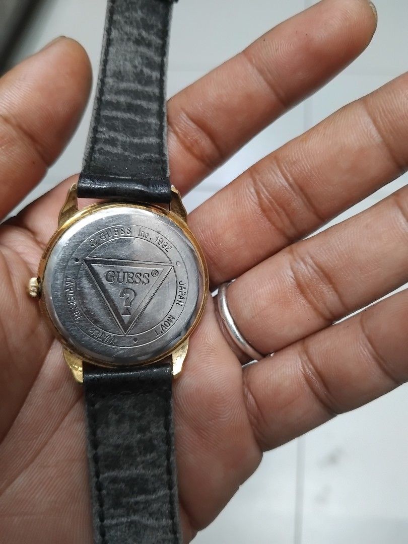 Guess watches sale 1992 japan movt