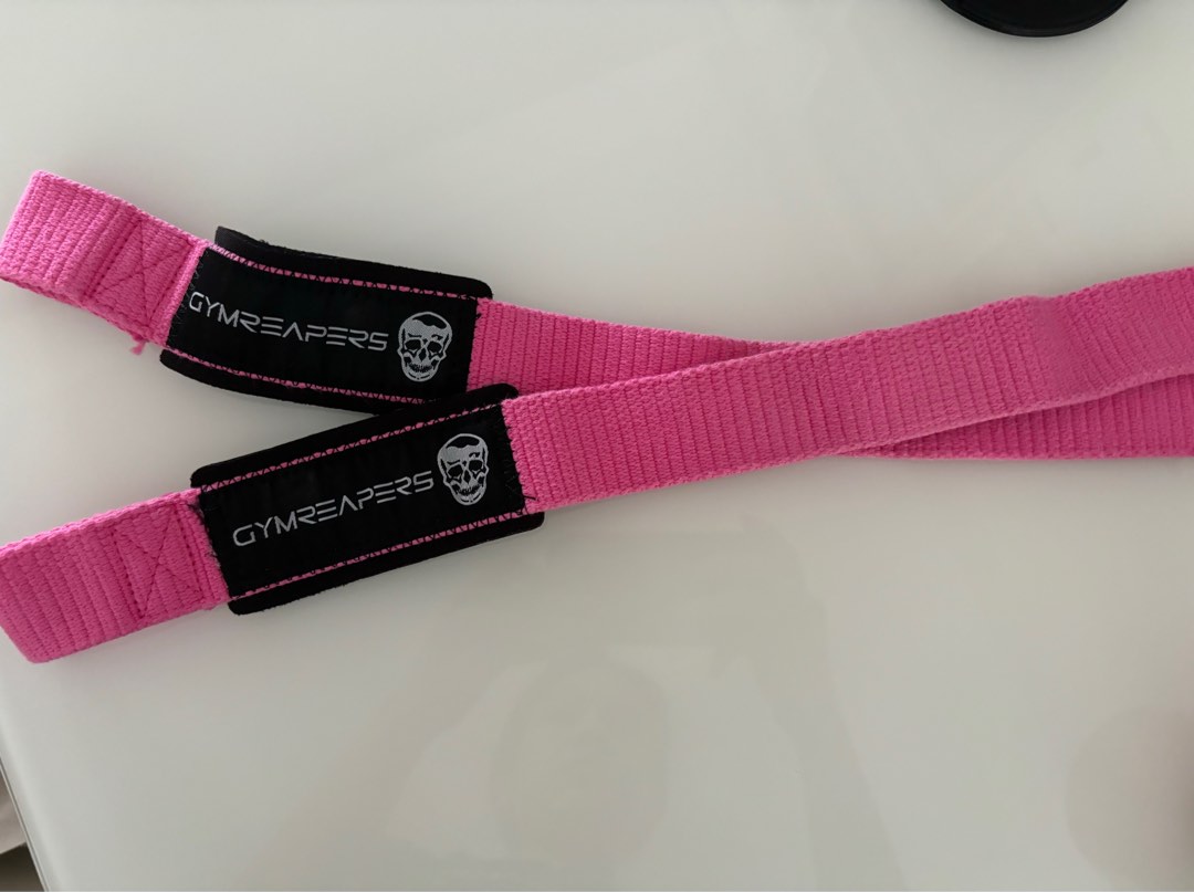 Gymreapers lifting straps, Women's Fashion, Activewear on Carousell