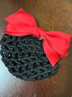 Hair Bow with Net