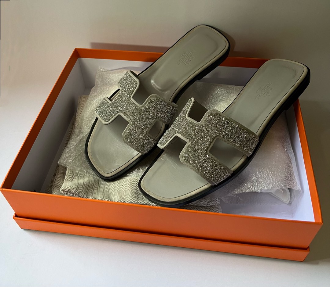 Hermes Oran Sandals Women s Fashion Footwear Sandals on Carousell
