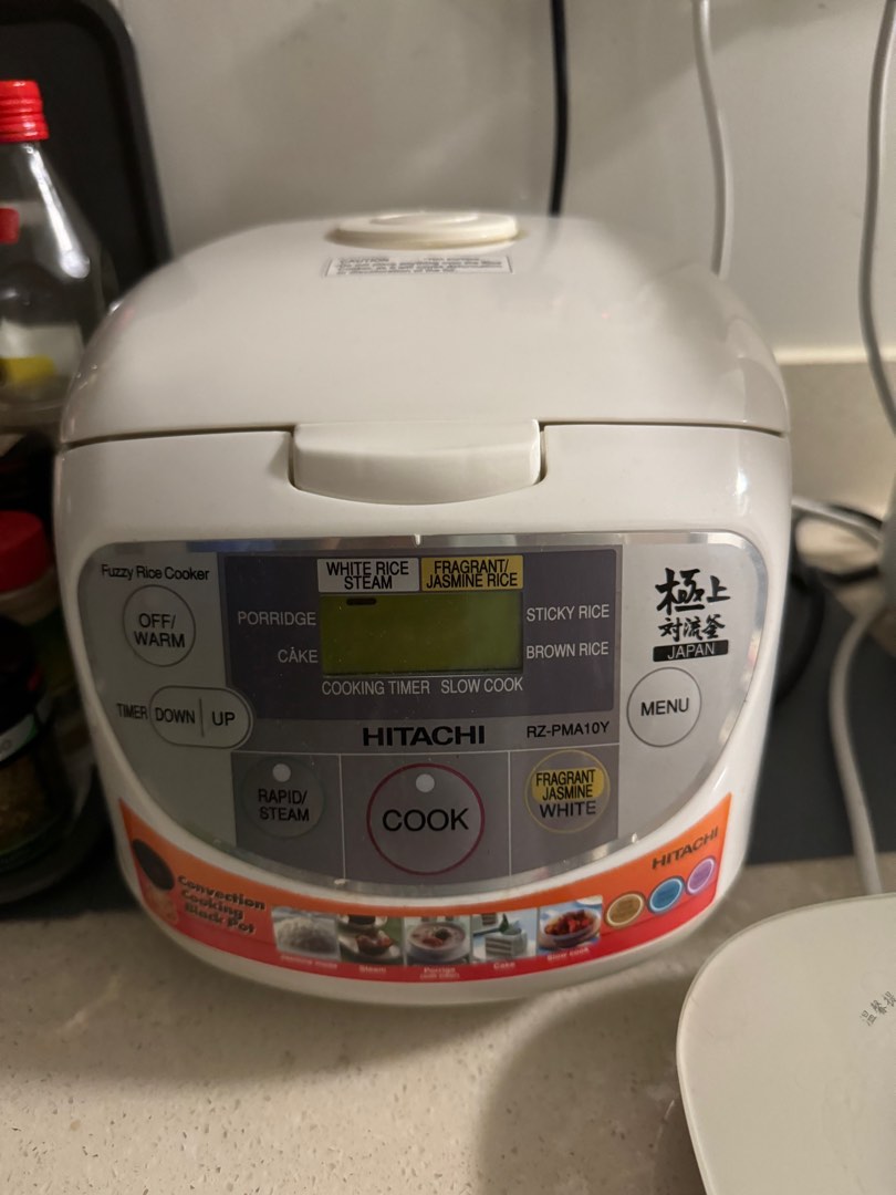 Hitachi RZPMA10Y 1.0 Litre Rice Cooker, TV & Home