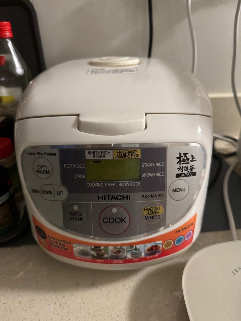Hitachi RZPMA10Y 1.0 Litre Rice Cooker, TV & Home