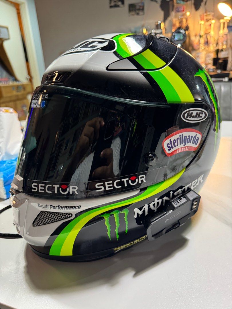 HJC RPHA 11 Crutchlow Streamline Helmet Motorbikes on Carousell