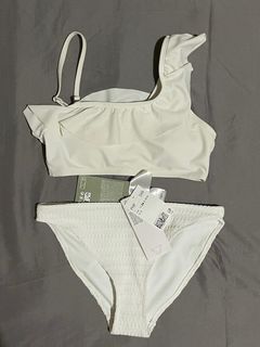 H&M and Coco Cabana White Two Piece Bikini Set