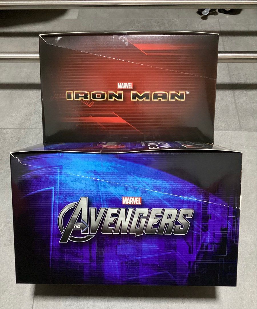 Hot Toys box art magnet Avengers and Iron Man complete set of 10 Hobbies Toys Toys Games on Carousell