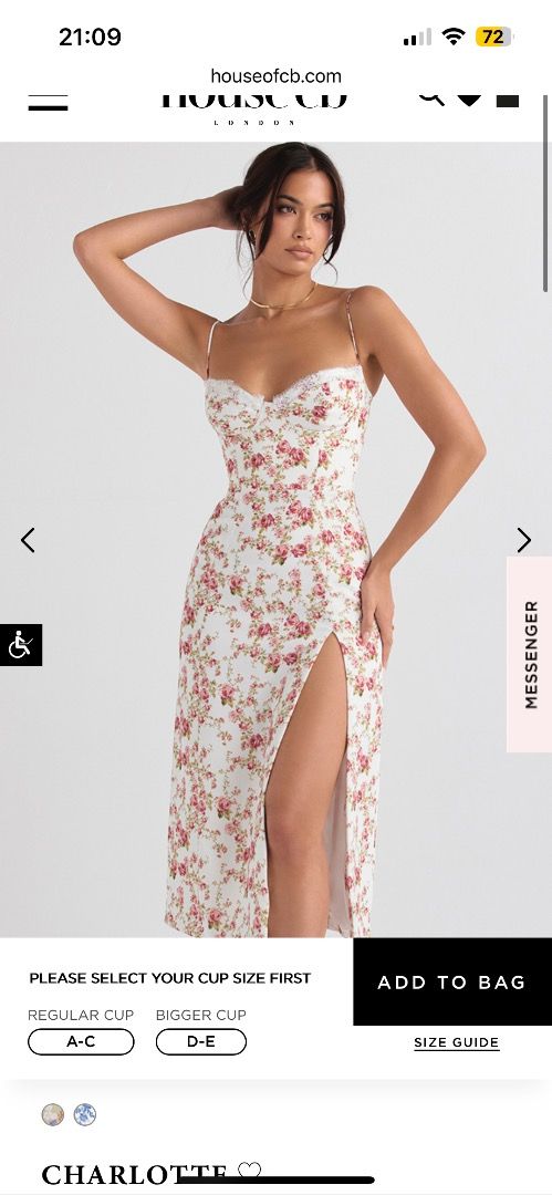 House of cb charlotte dress discount