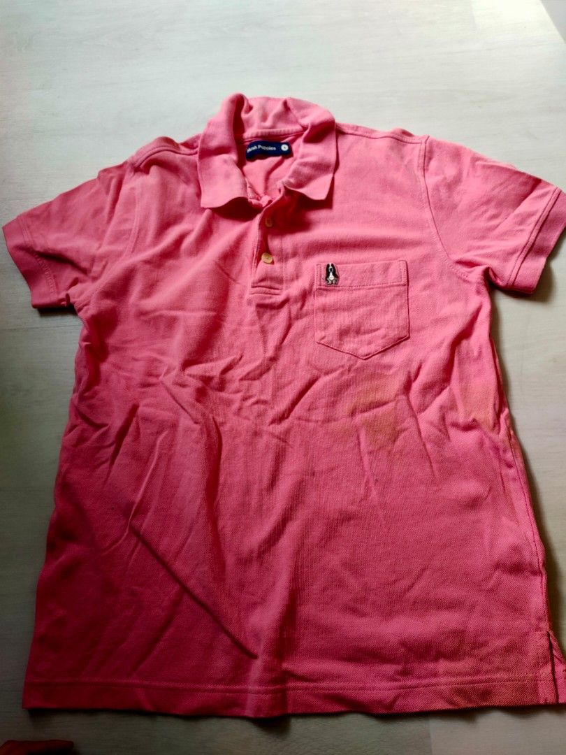 Cheap pink polo shirts top