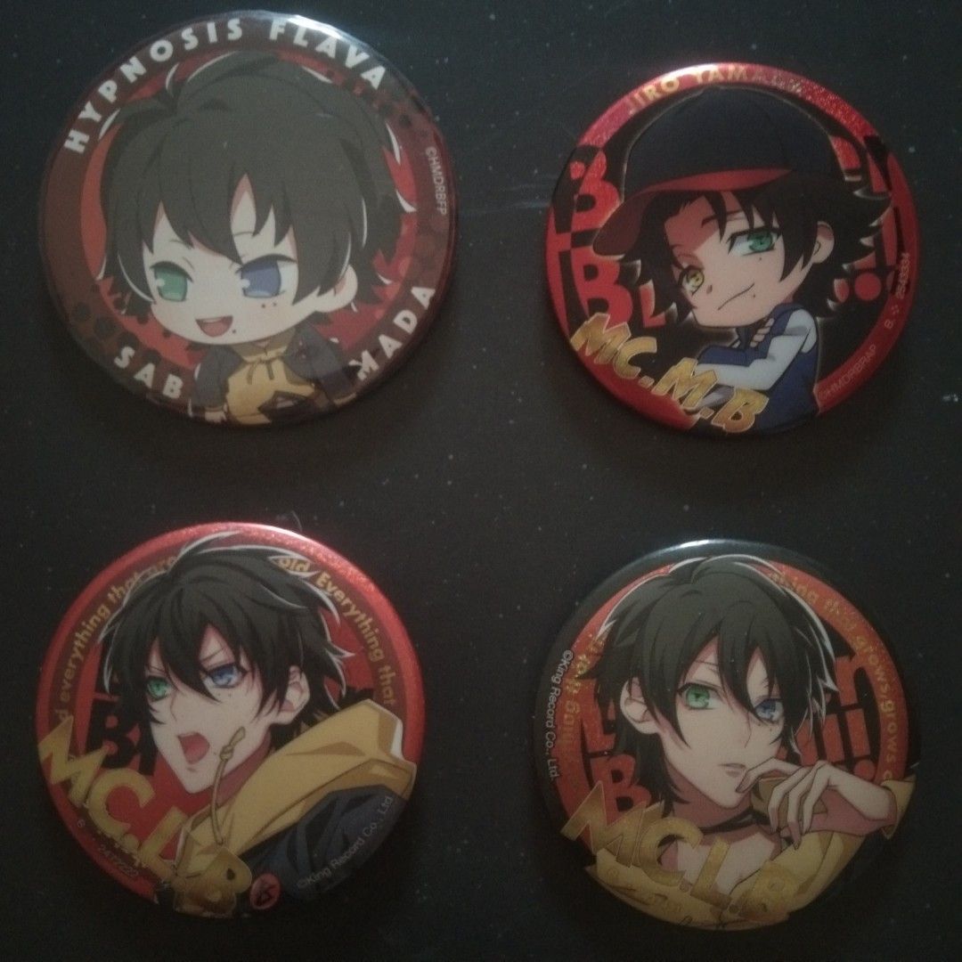 [Hypnosis Mic] Hypmic Buster Bros Jiro & Saburo Badges, Hobbies & Toys ...