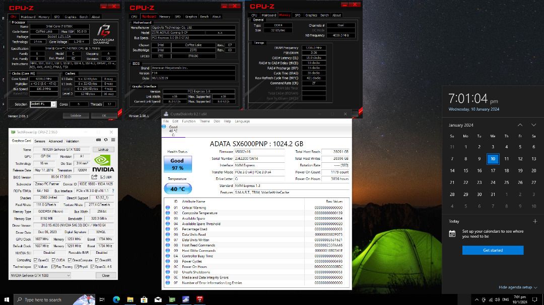 Gaming pc gtx 1080 i7 8700k shop