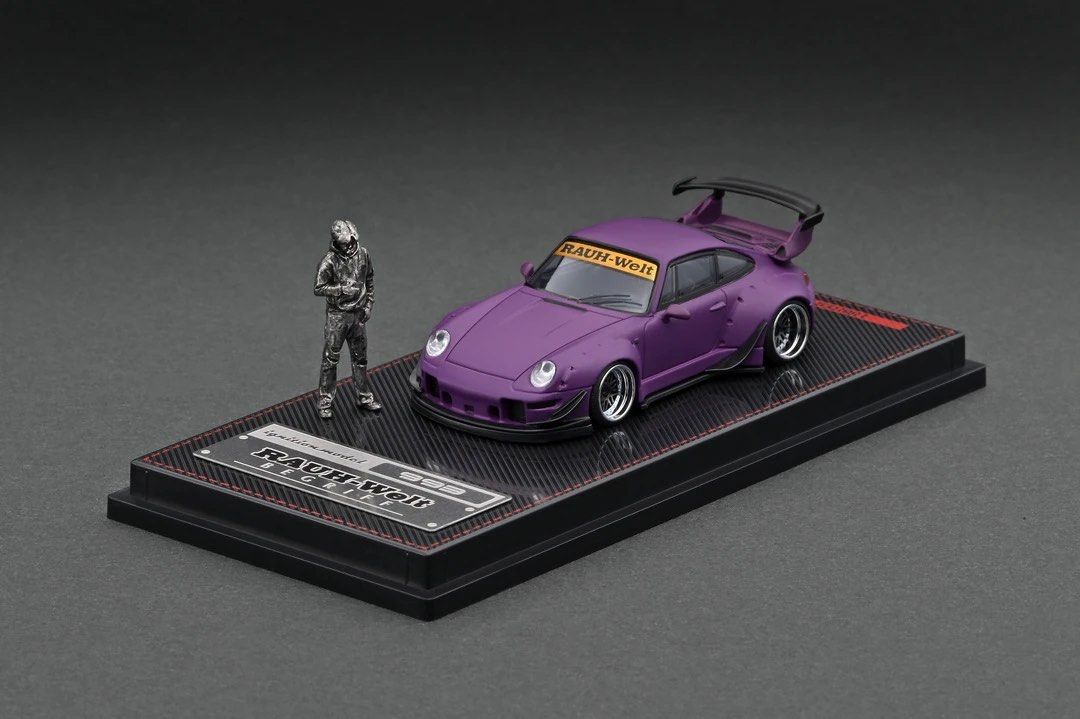 Ignition Model RWB Porsche 993 Matt purple, Hobbies & Toys, Toys ...