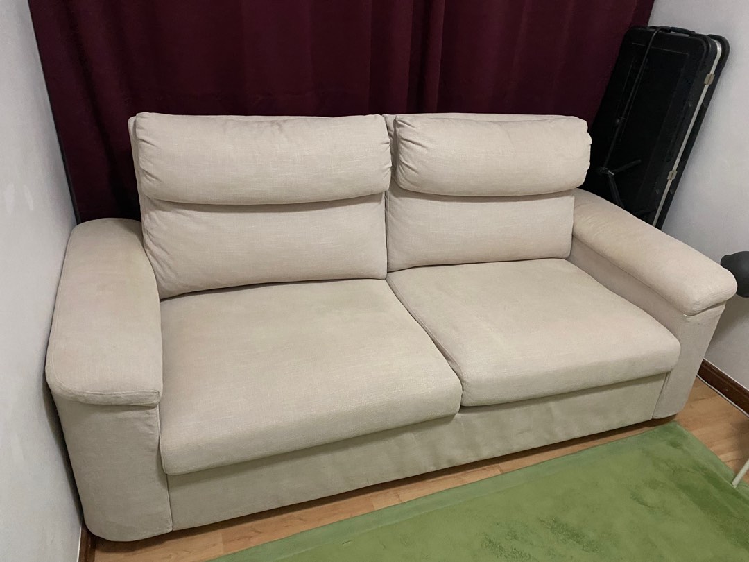 Sofa Bed Queen Size 2 Seater Ikea Lidhult Furniture And Home Living Furniture Sofas On Carousell 