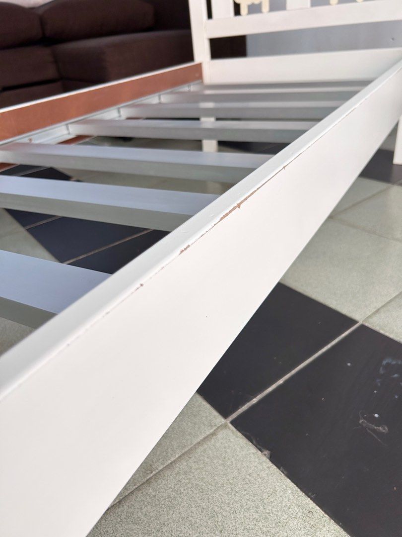 Ikea KRITTER JUNIOR bed frame with MATTRESS SET), Furniture & Home Living, Furniture