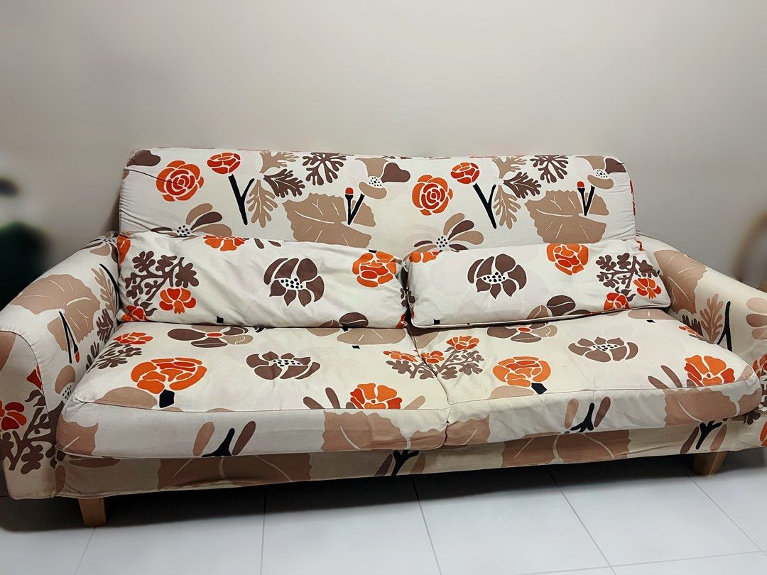 IKEA NIKKALA , 3 seater ikea sofa, Furniture & Home Living, Furniture