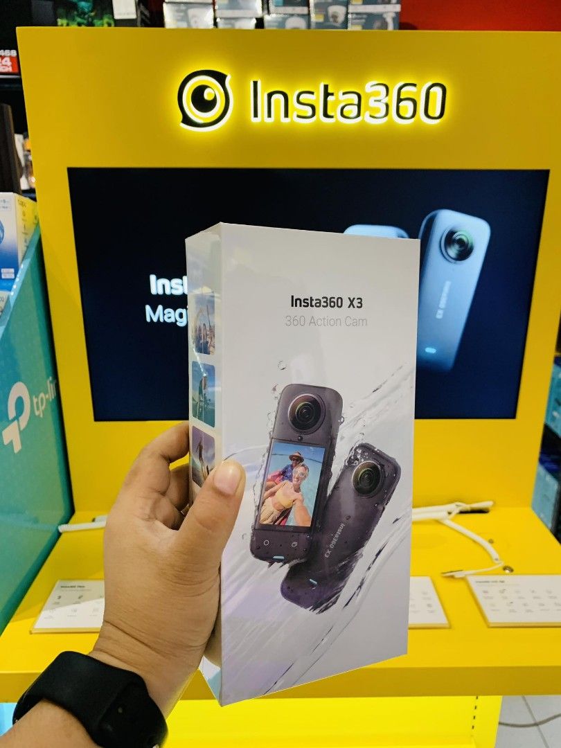 Insta360 ONE X3 Pocket 360 Action Camera (Category: Video Cameras) located in Makati City. Submitted by techubstoreandaccessories (Listing ID 1278266817, Image 2). Description: Insta360 ONE X3 Pocket 360 Action Camera Ready for Pick-Up / Same Day Delivery Via Lalamove‼️ DETAILS: ✅ Actual Picture Posted. ✅BRAND NEW, SEALED, & ORIGINAL. ✅7 Days Replacement for Factory Defects and 1year Limited Warranty. (Terms and conditions apply). ✅With Sales Inv