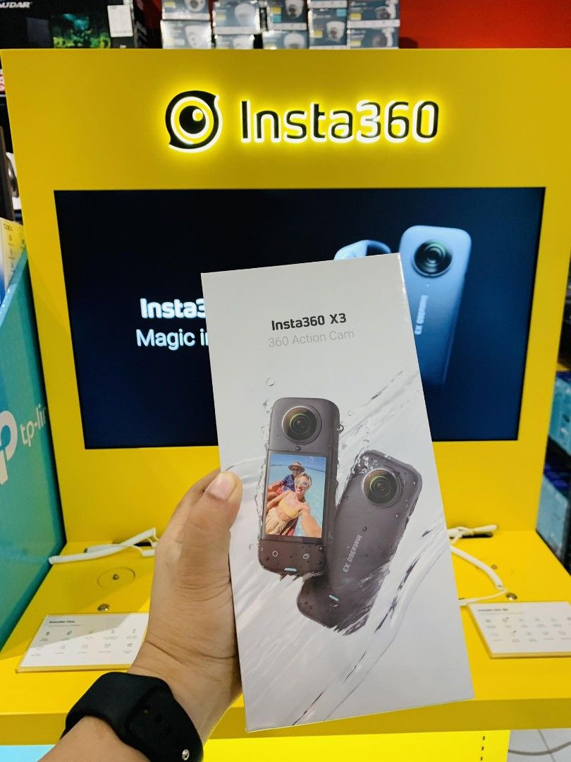 Insta360 ONE X3 Pocket 360 Action Camera (Category: Video Cameras) located in Makati City. Submitted by techubstoreandaccessories (Listing ID 1278266817, Image 1). Description: Insta360 ONE X3 Pocket 360 Action Camera Ready for Pick-Up / Same Day Delivery Via Lalamove‼️ DETAILS: ✅ Actual Picture Posted. ✅BRAND NEW, SEALED, & ORIGINAL. ✅7 Days Replacement for Factory Defects and 1year Limited Warranty. (Terms and conditions apply). ✅With Sales Inv