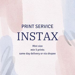 INSTAX Mini Print Service