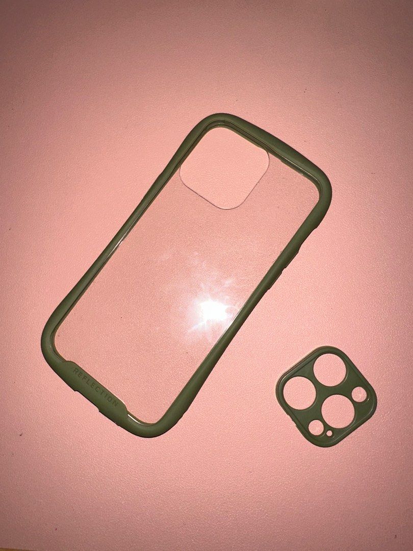 Iphone 14 pro max iface army green bumper case (Category: Cases & Sleeves) located in Binmaley. Submitted by gwolfwardrobe (Listing ID 1278232700, Image 1). Description: Bought from shopi Rfs: wrong color.