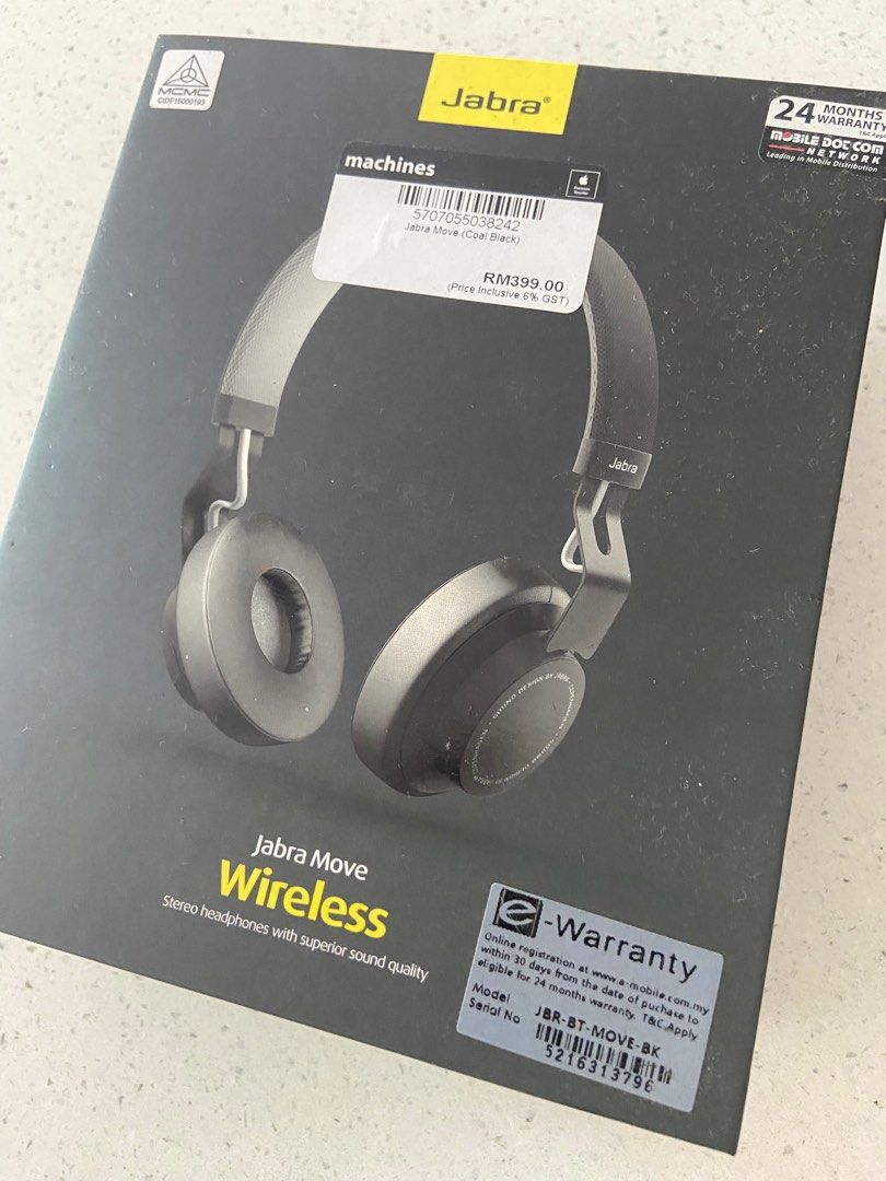 Jabra Move Wireless Audio Headphones Headsets on Carousell