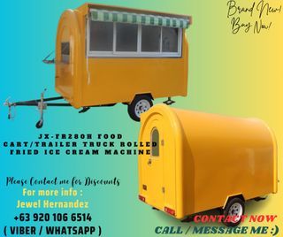 JX-FR280H FOOD CART / TRAILER BRAND NEW AND FREE CUSTOMIZED COLOR
