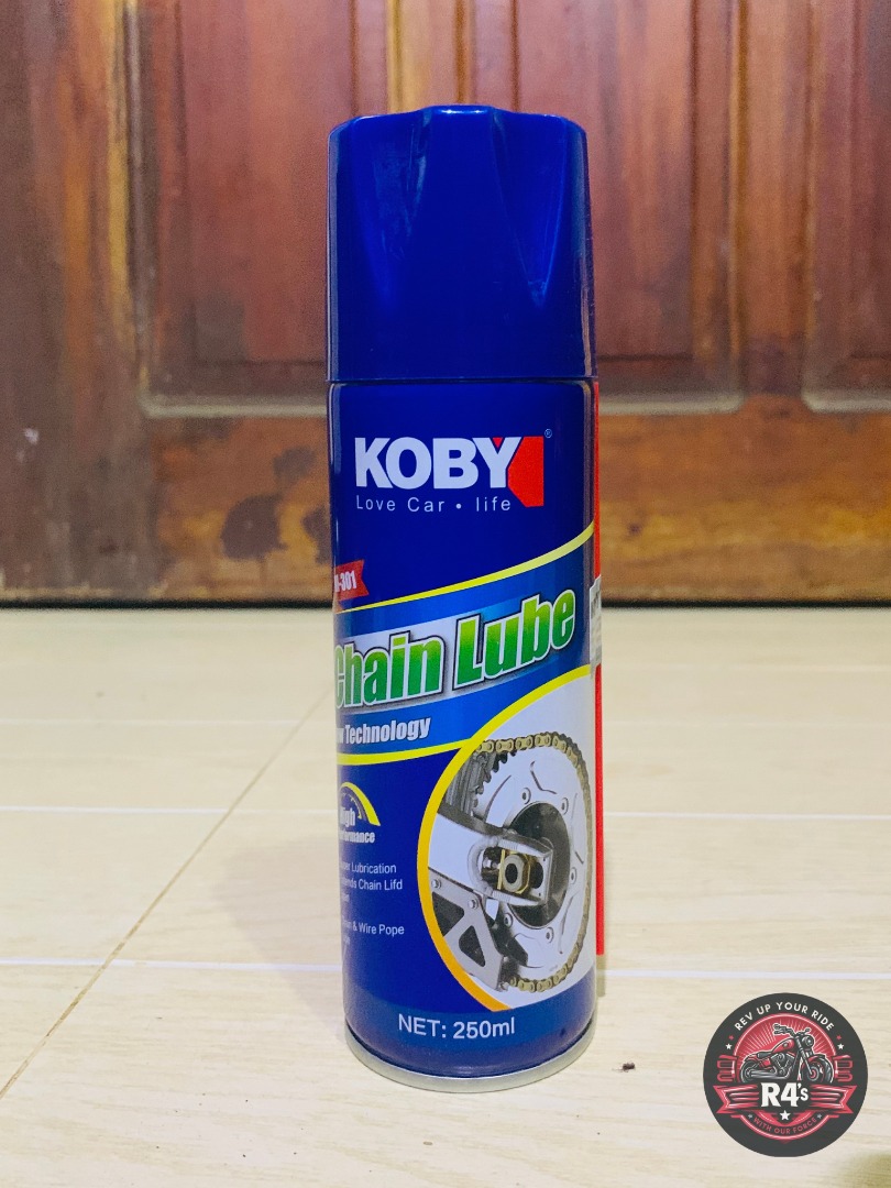 Koby Chain Lube Standard 250ml SV, Car Parts & Accessories, Maintenance ...