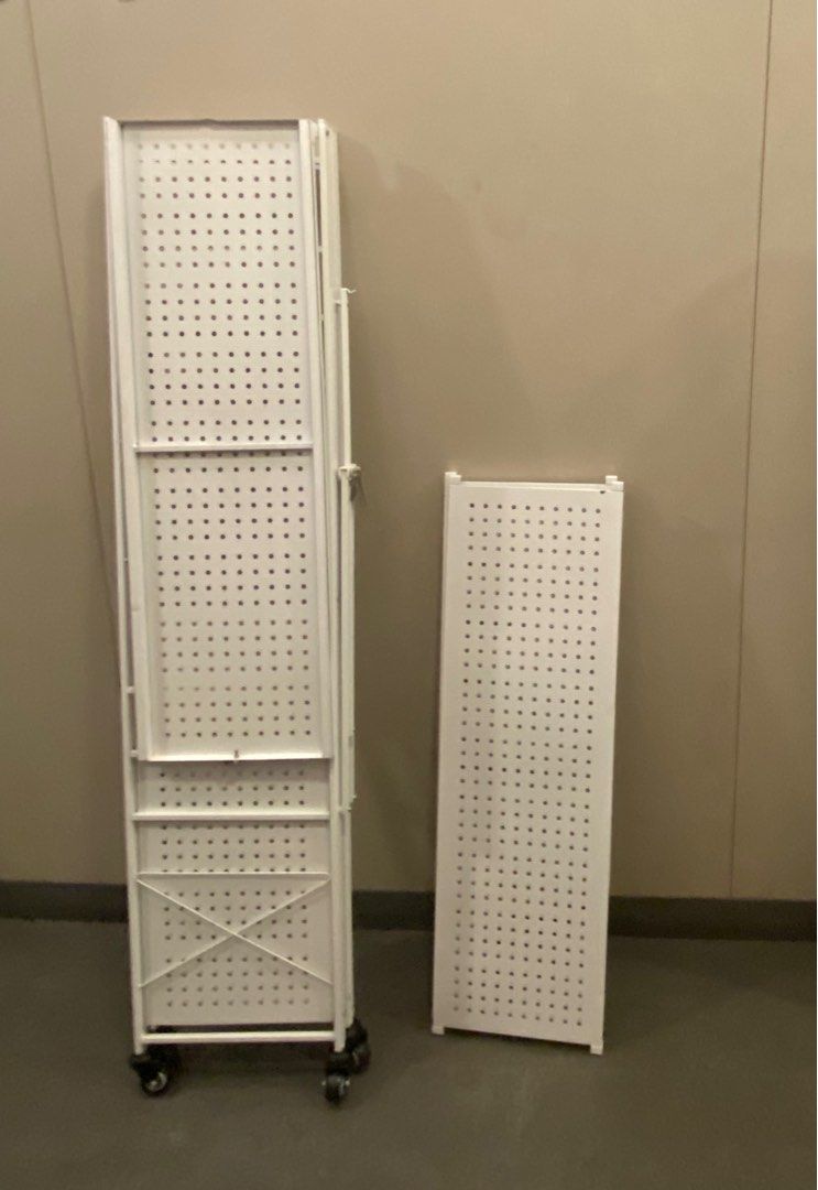 KS02-100cm/71cm length Foldable kitchen storage rack 5 foldable storage ...