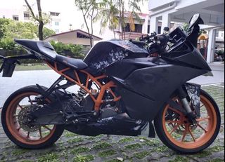 Ktm rc sale 200 mad black