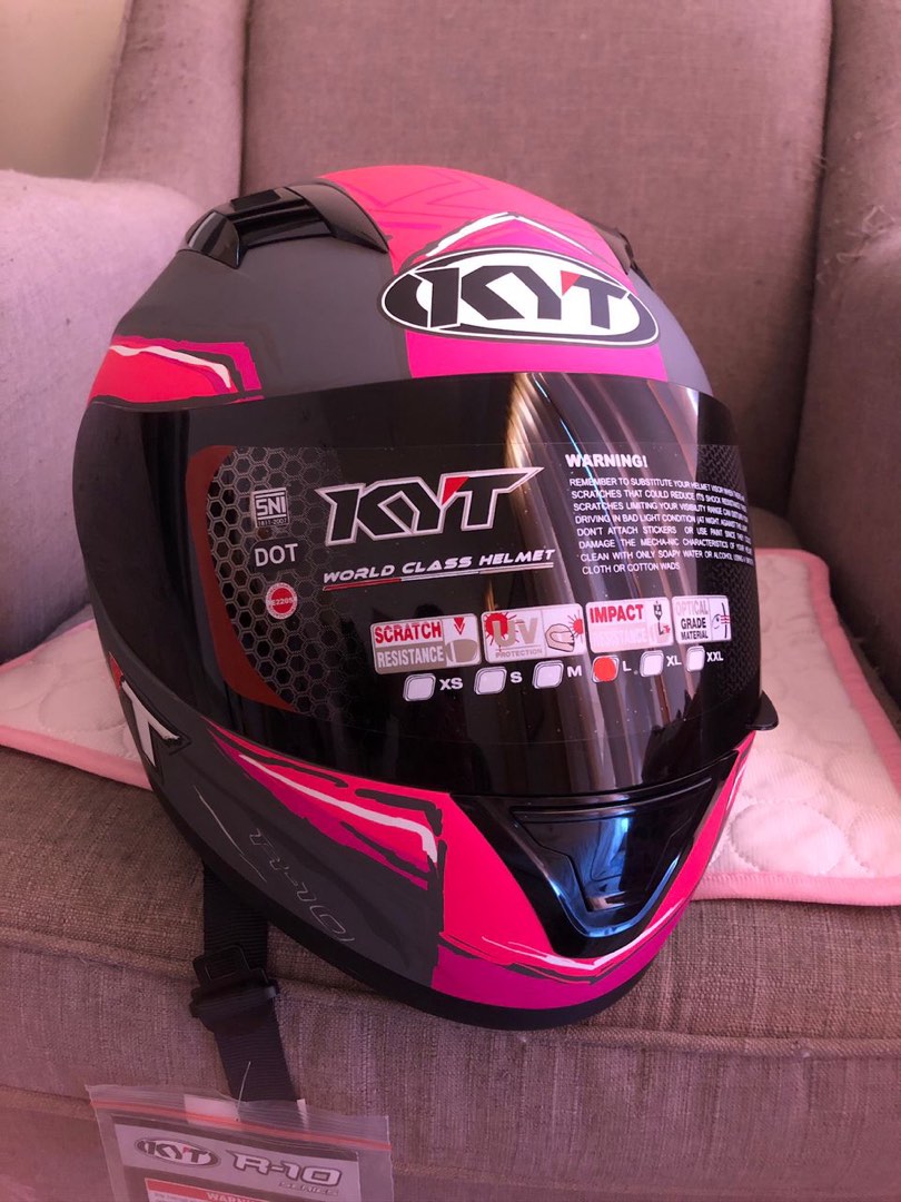 KYT R10 Fullface Helmet Original, Auto Accessories on Carousell