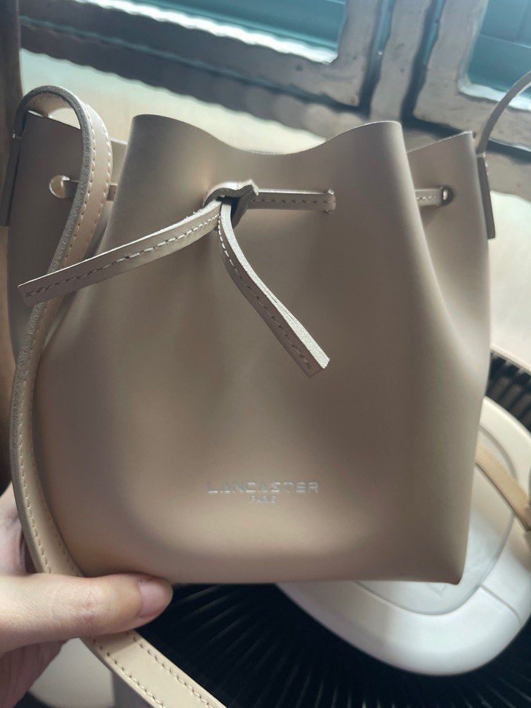Lancaster paris mini bucket bag deals