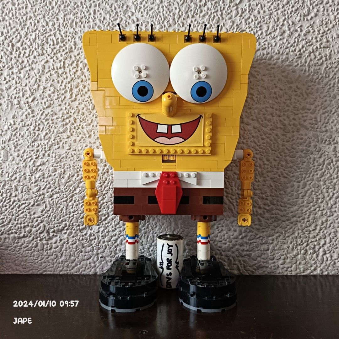 Lego spongebob discount build a bob