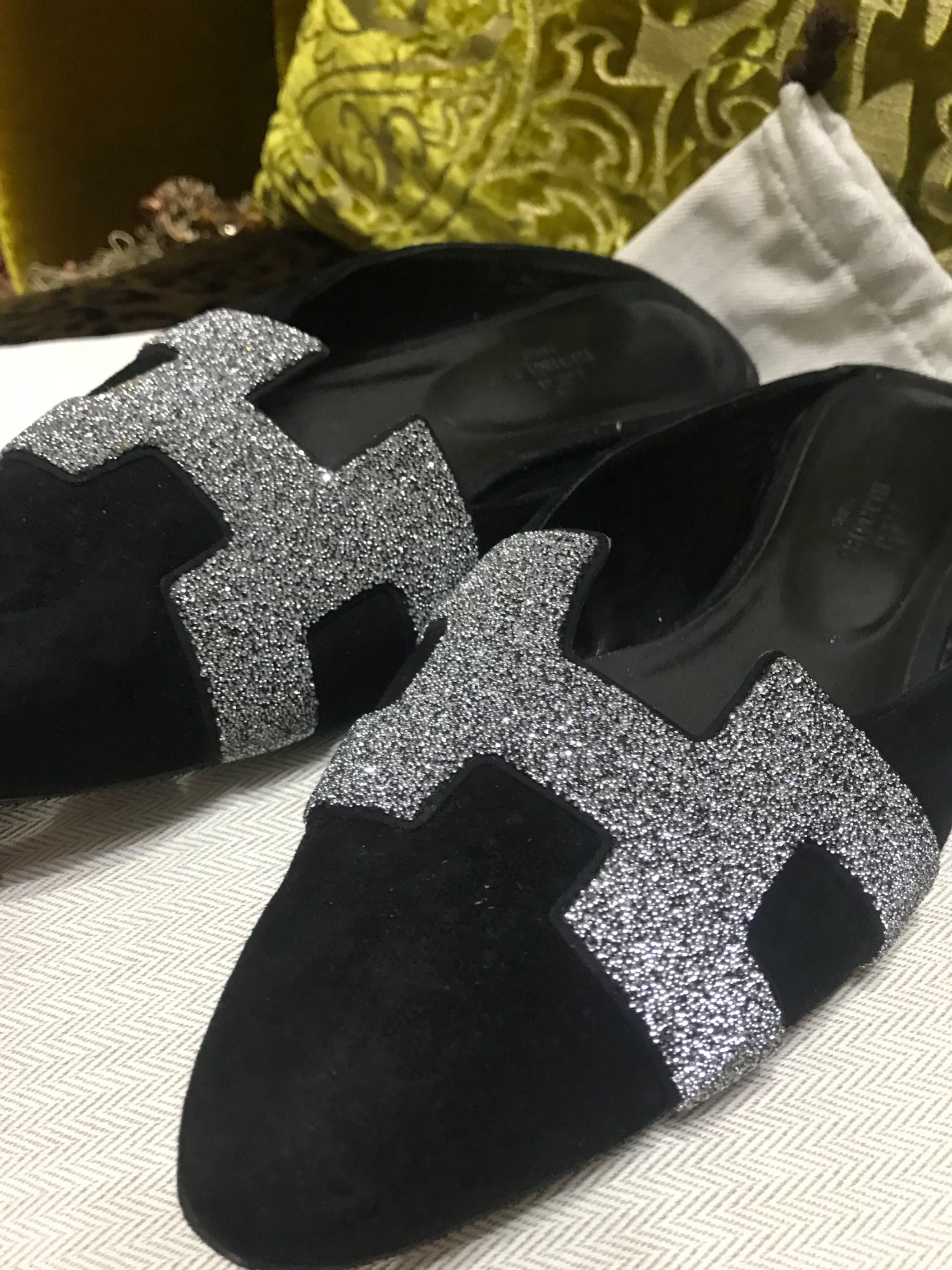 Hermes roxane mule sale