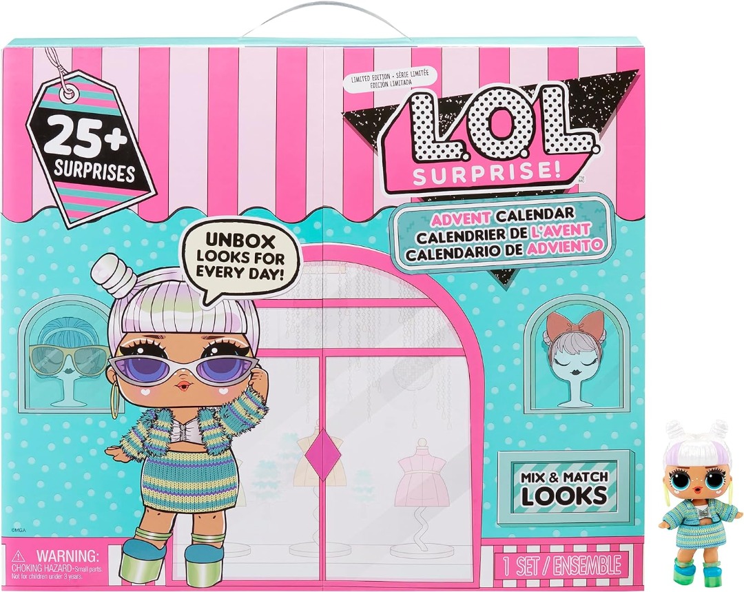 LOL Surprise Present Surprise Birthday Month Doll With 8 Surprises For Kids  Age 5+