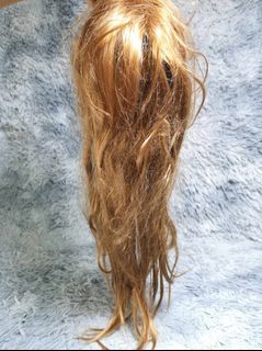 Long Curl Blonde Wig Hair