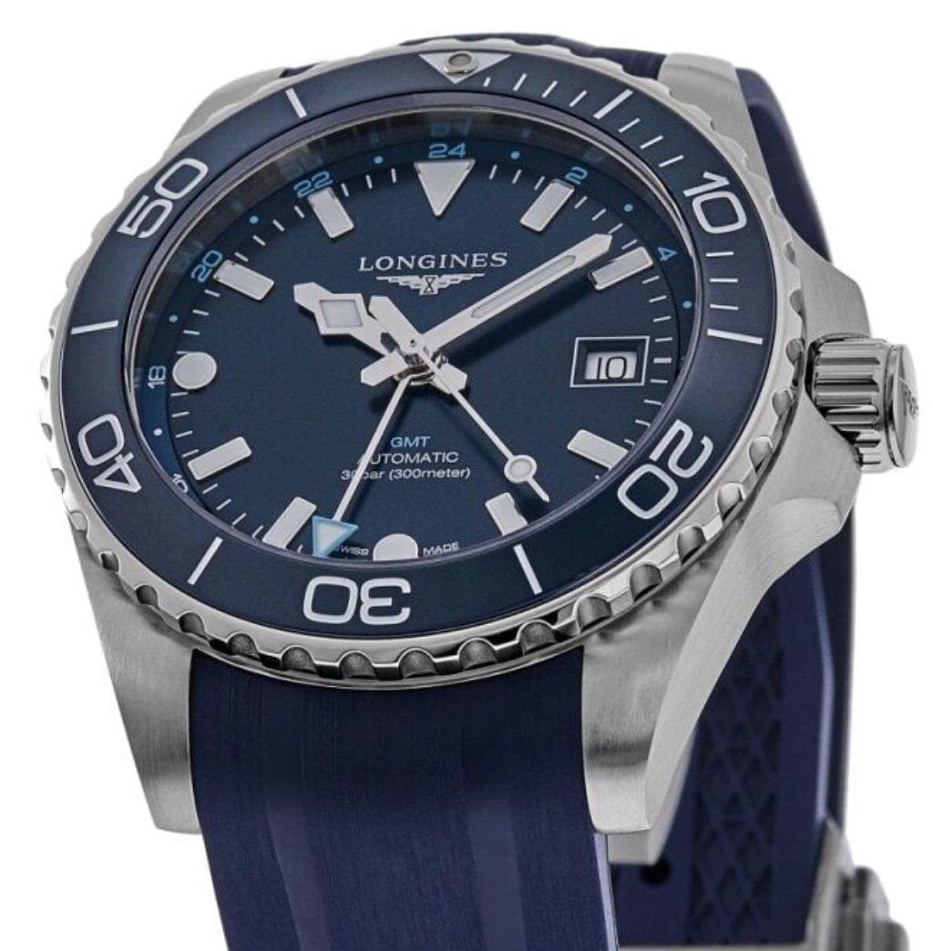 Longines HydroConquest GMT Blue Dial Watch, 41mm