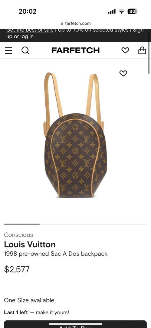 Louis Vuitton Ellipse Sac A Dos backpack Luxury Bags Wallets on Carousell