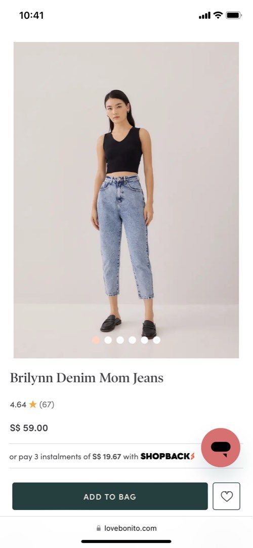 Brilynn Denim Mom Jeans