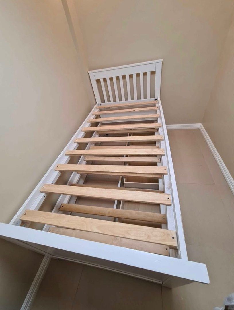 Mandaue Foam Captain’s Bed Frame Single Size, Furniture & Home Living