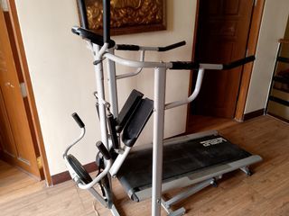 4-in-1 Manual Treadmill
